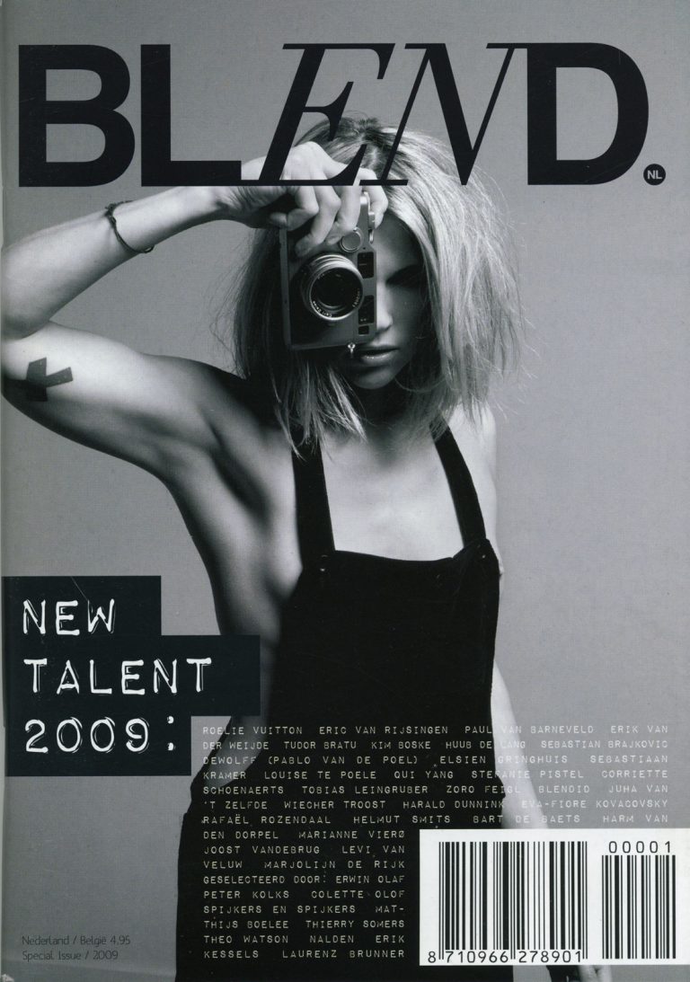 BLEND new talent magazine; 2009 en 2010 ontwerp en art direction
