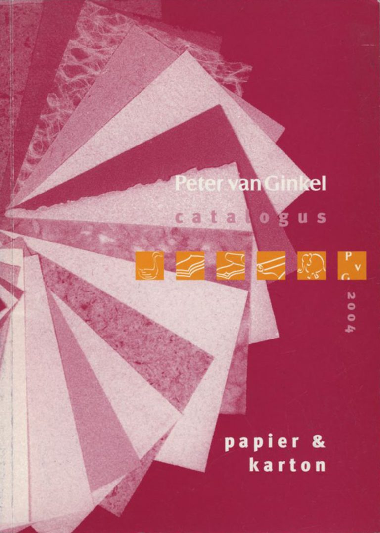 diverse catalogie Peter van Ginkel; 1999, 2002 en 2004 ontwerp en illustratie’s