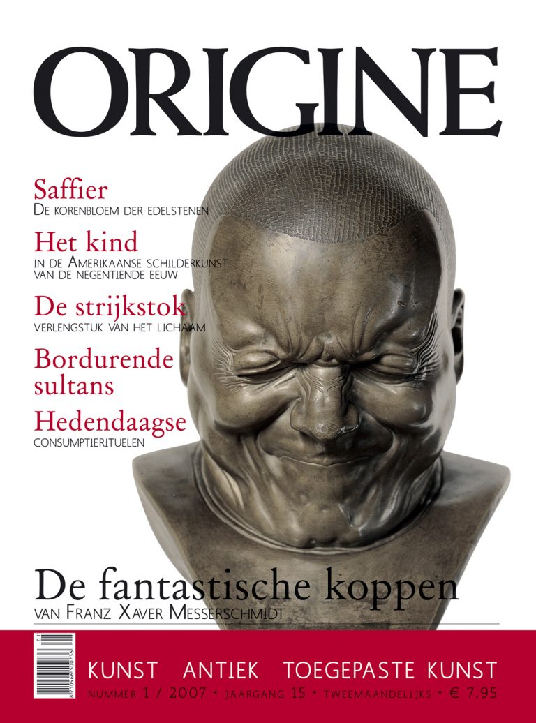 cover Origine, maandblad 2007/2008 ontwerp en art direction hele magazine